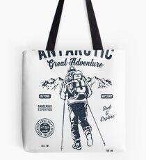 ANTARCTIC GREAT ADVENTURE T-SHIRT Tote Bag