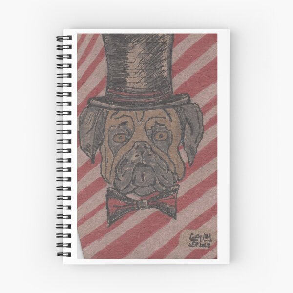 Item preview, Top Hat Pug designed and sold by Gabriel Espinosa.