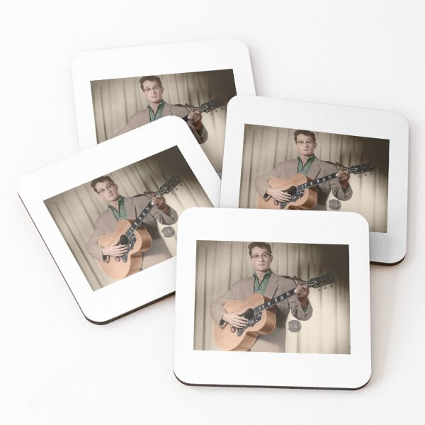 Buddy Holly - Colorized Coasters (Set of 4)