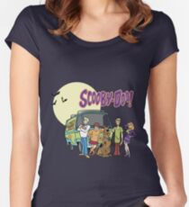 Scooby Doo Women's Fitted Scoop T-Shirt