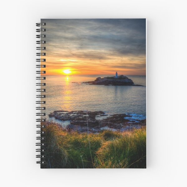 Item preview, Godrevy Lighthouse at Sunset designed and sold by Simon Marsden.