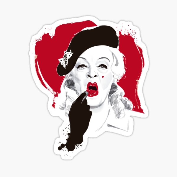 Baby Jane lipstick Sticker