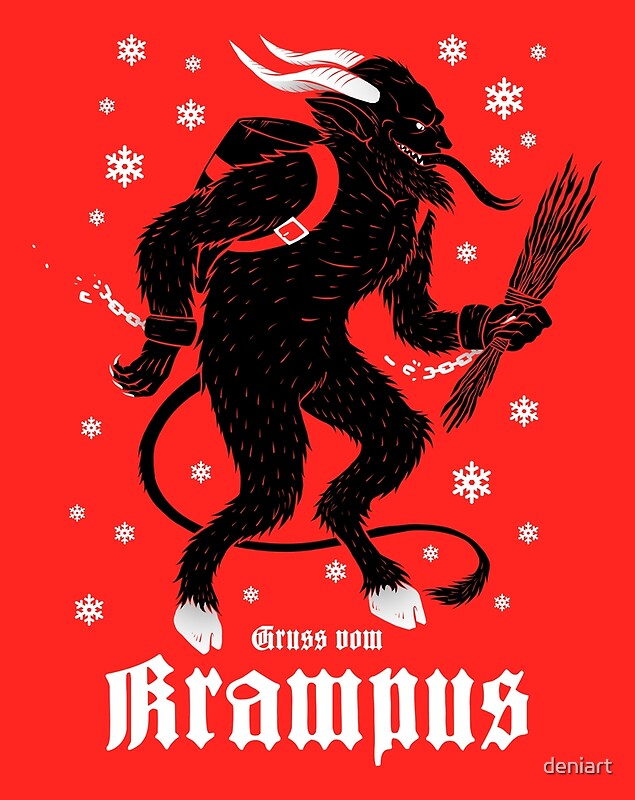 quot Krampus quot by deniart Redbubble