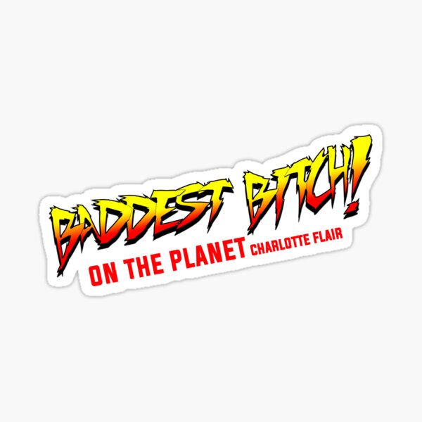 BB Charlotte Flair Sticker