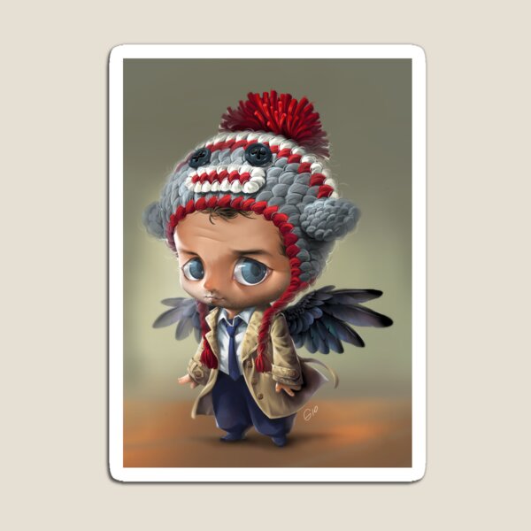 Item preview, Castiel con sombrero de mono designed and sold by Gio Guimaraes.