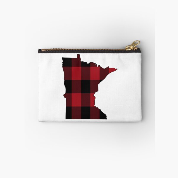 Item preview, Minnesota in Red Plaid designed and sold by Sun Dog Montana.