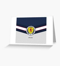 Scotland Football | Scottish Football Association | Logo Design - Pillow | Phone Case | Tablet | T Shirt | Duvet | Mug | Clock | Poster | Home Decor and more Greeting Card