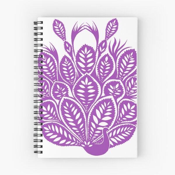 Item preview, Peacock stencil - purple designed and sold by ciriva.