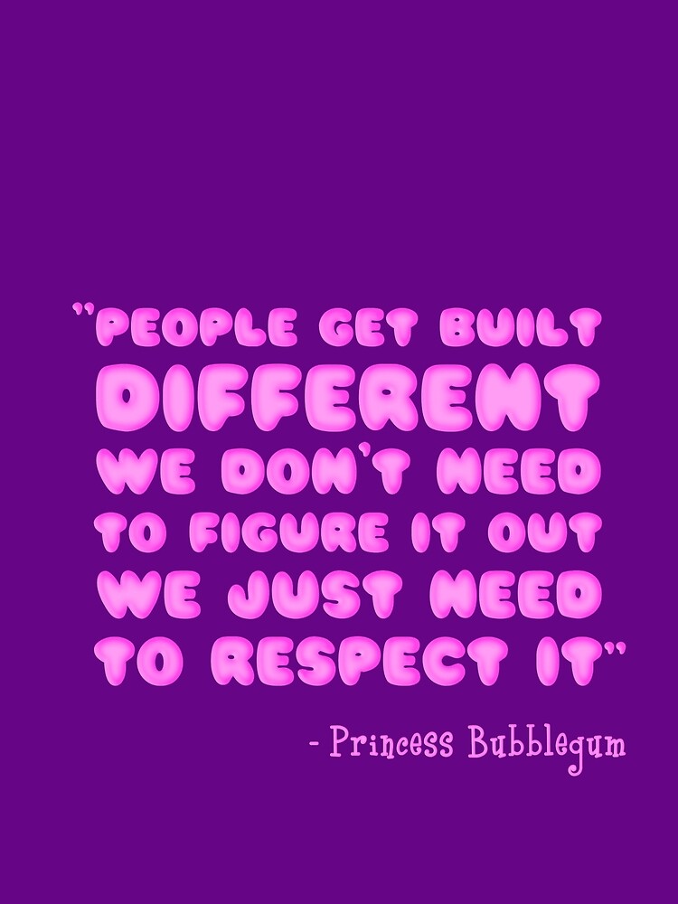 People Get Built Different - Princess Bubblegum - Adventure Time by Doomgriever