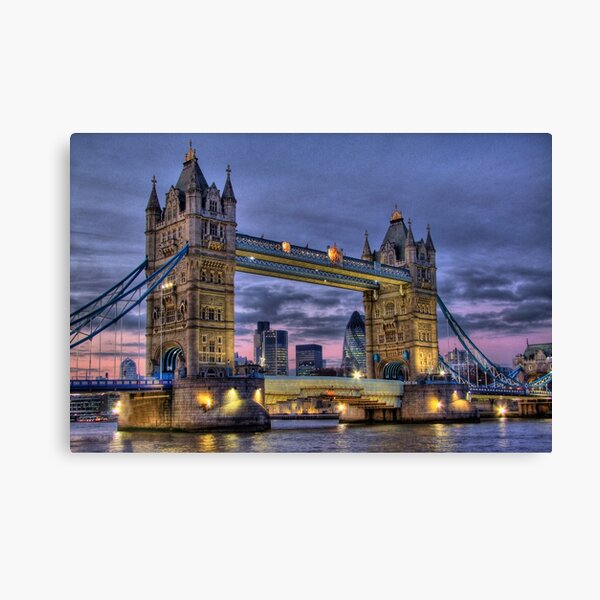 Item preview, Tower Bridge And The City -  Twilight - HDR designed and sold by Colin  Williams Photography.