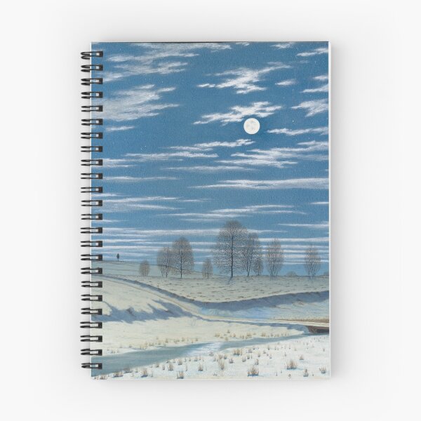 Item preview, Winter Scene in Moonlight designed and sold by guagamela617.