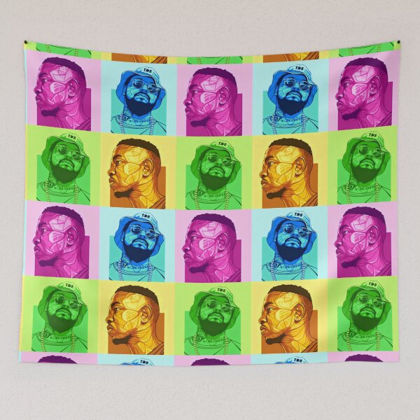 Artikelvorschau, Kendrick Lamar // SchoolBoY Q [der Rapper] - POP-ART entworfen und verkauft von ARTY-creation.