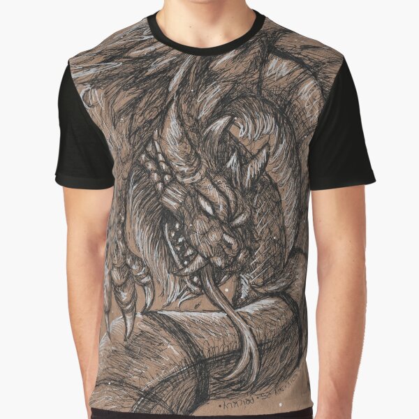 Dragonsnake Graphic T-Shirt