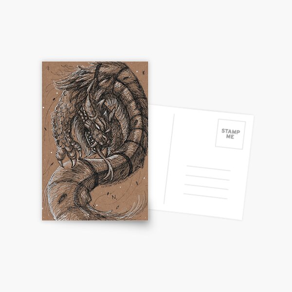 Dragonsnake Postcard