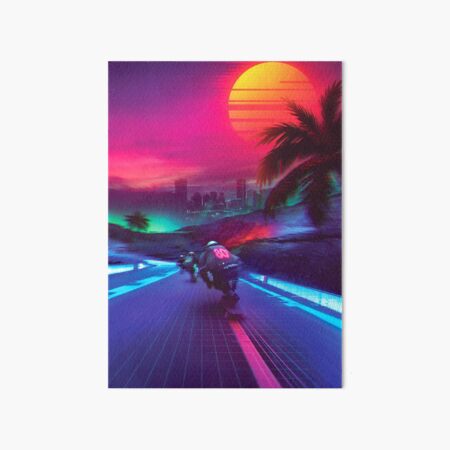 Item preview, Synthwave Midnight Outrun designed and sold by dennybusyet.