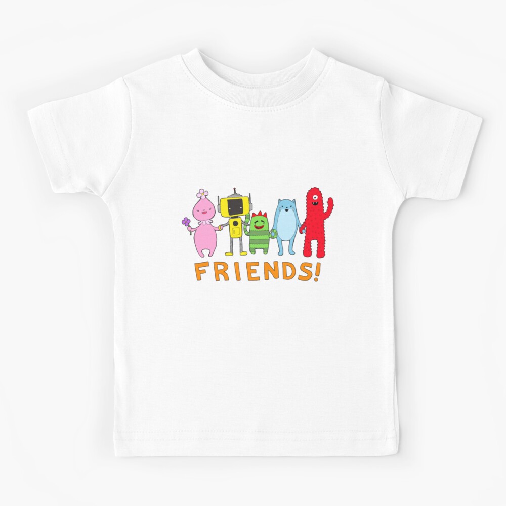 FRIENDS! Yo Gabba Gabba Kids T-Shirt