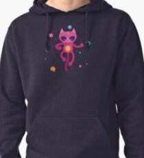 God is a Cat Pullover Hoodie