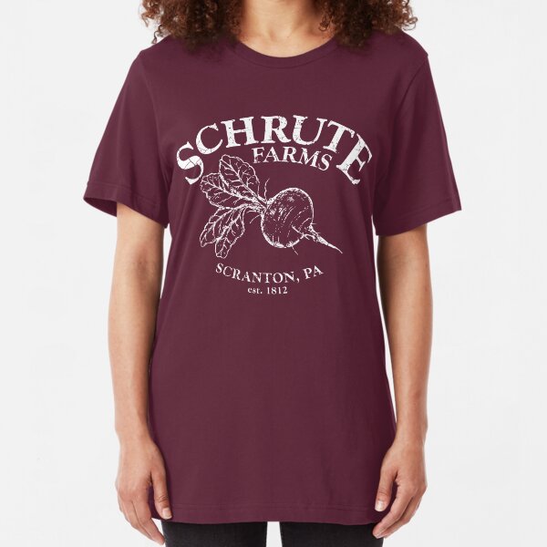 Schrute Farms | Bed & Breakfast Slim Fit T-Shirt