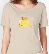 Toast brûlant T-shirts coupe relax