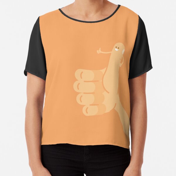 Thumbs Up Chiffon Top