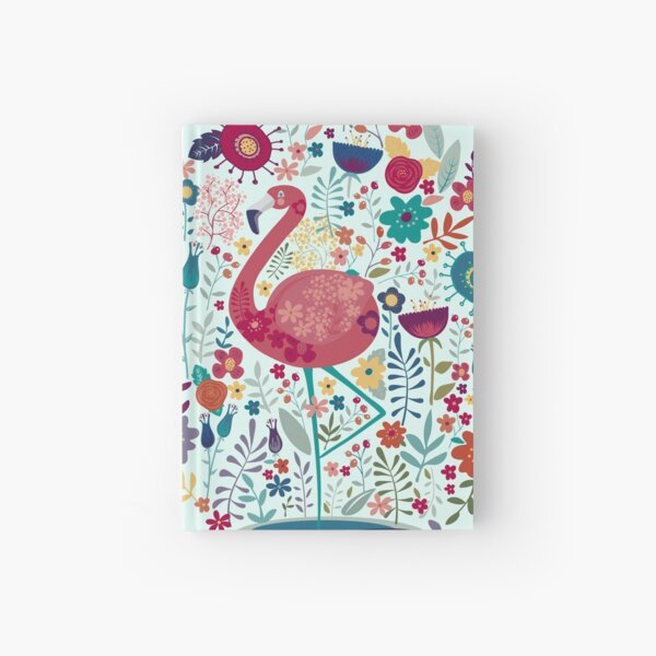 Flamingo Hardcover Journals Redbubble - flamingo roblox grey town