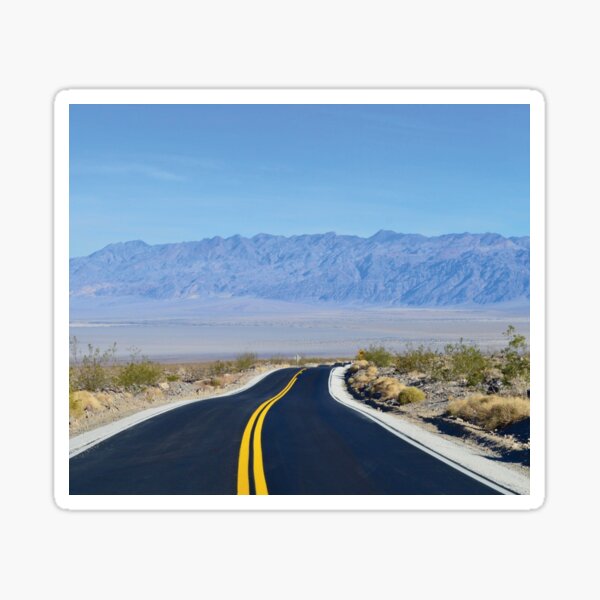 Death Valley Roadway Sticker