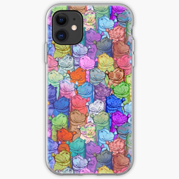 Les hippopotames dancent Coque souple iPhone