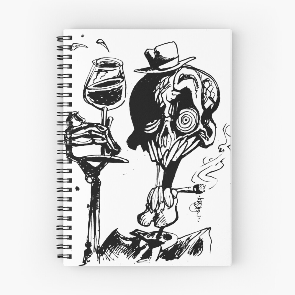 Item preview, Spiral Notebook designed and sold by AudioVisualSoul.