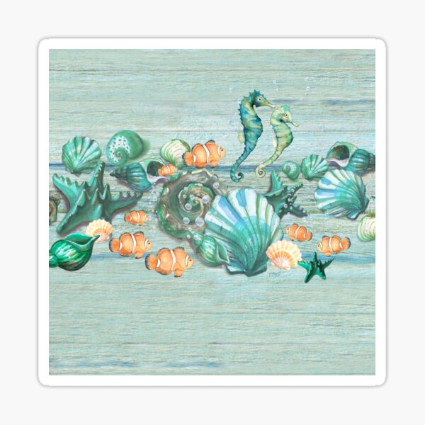 Love Summer Ocean Sticker