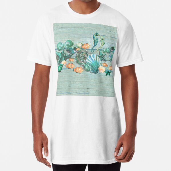 Love Summer Ocean Long T-Shirt