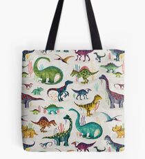 Bolsa de tela Dinosaurios brillantes