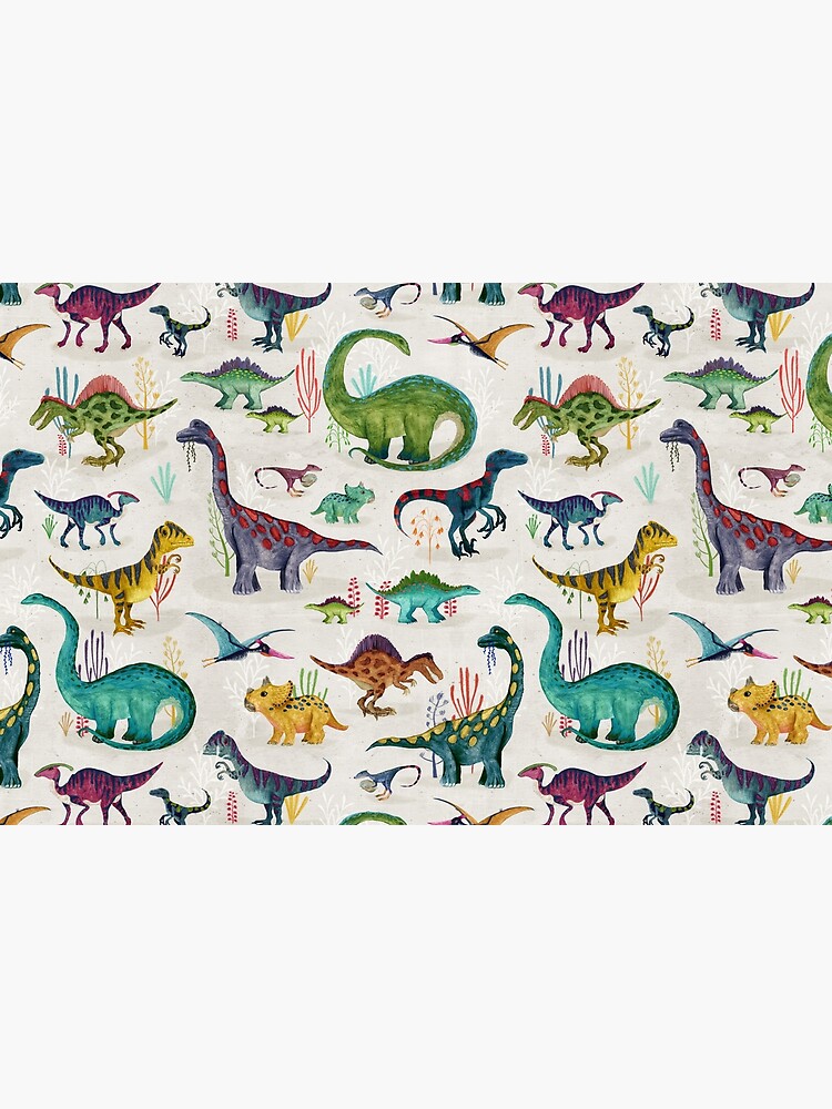 Bright Dinosaurs by katherineq