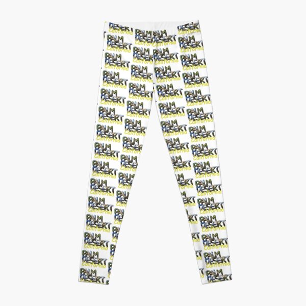 Big Letter Palm Desert California Leggings