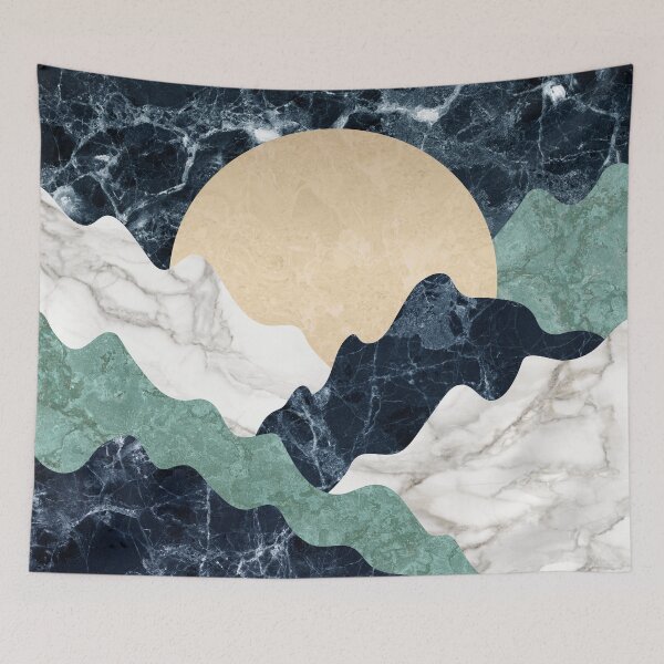 Item preview, Marble mountains landscape designed and sold by CatyArte.