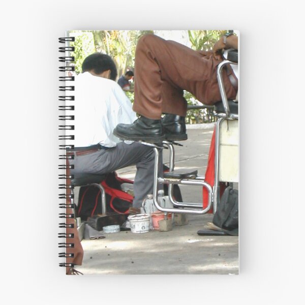 Item preview, shoe shine man designed and sold by Vanessa Nebenfuhr.