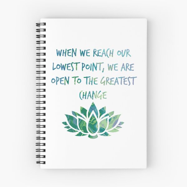 Item preview, When we reach our lowest point, we are open to the greatest change designed and sold by pennyschiereck.