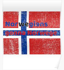 Norwegians Gonna Norwege Poster