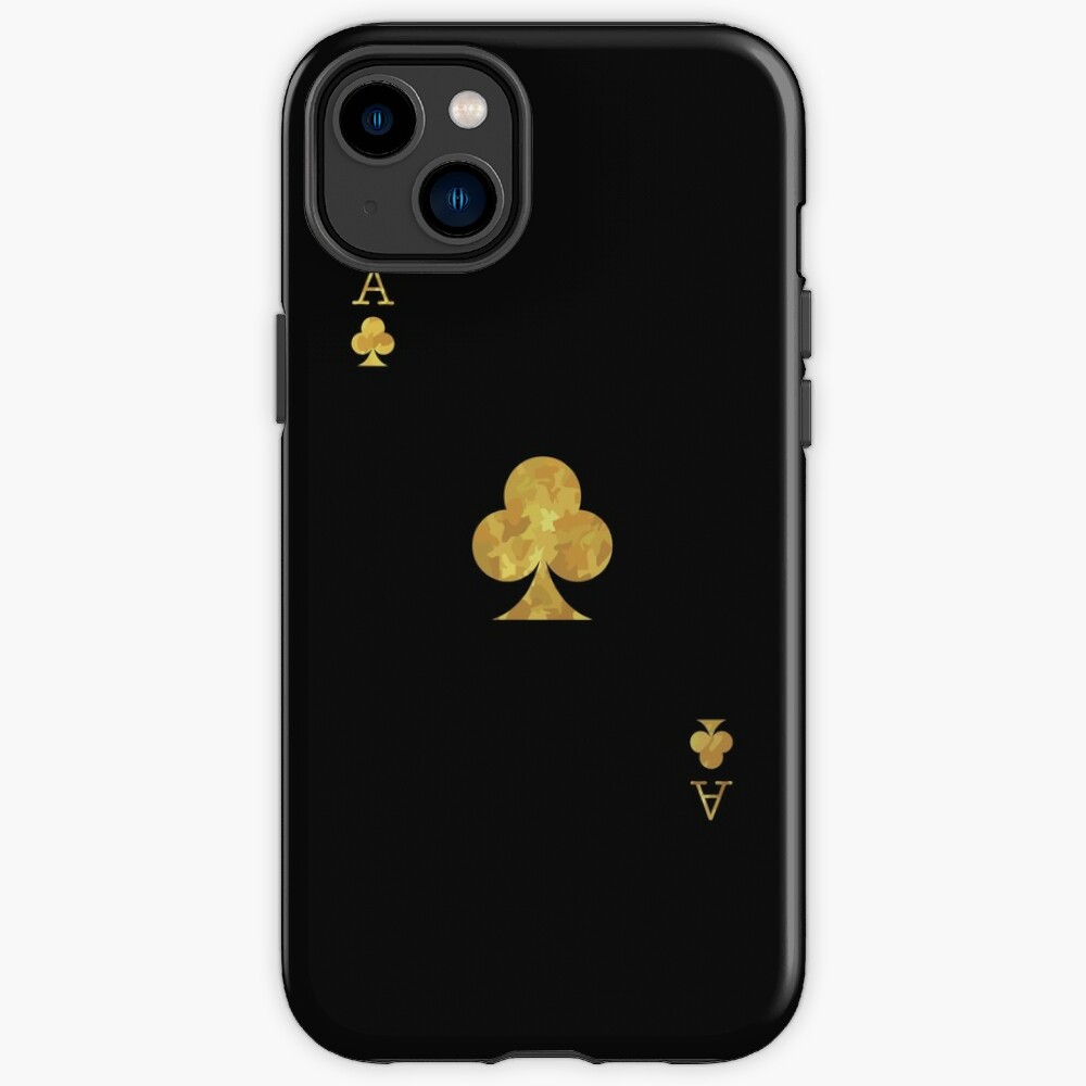 Gold Ace Playing Card