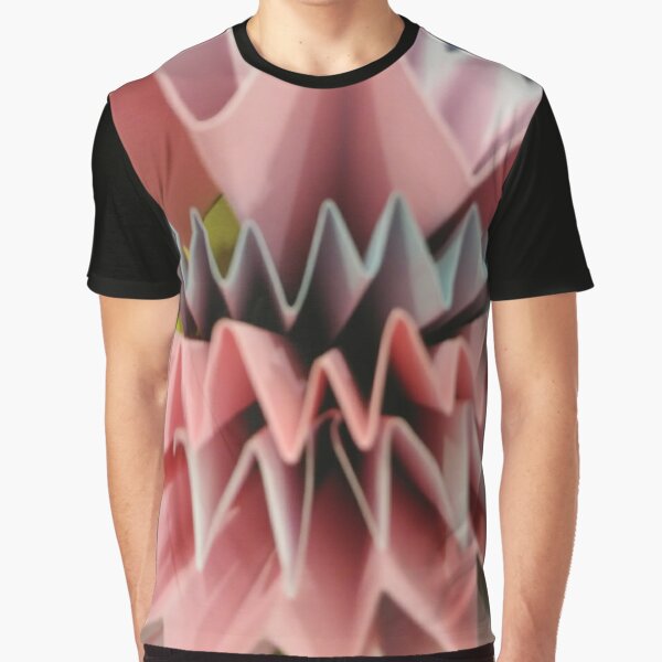 #art #design #origami #education #abstract #shape #paper #bright #vertical #FortHamilton #NewYorkCity #USA #americanculture #wide #nopeople #schoolbuilding #colors #newyorkstate #newyorkcity  Graphic T-Shirt