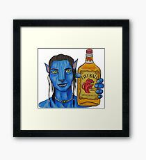 Avatar & Feuerball Gerahmtes Wandbild