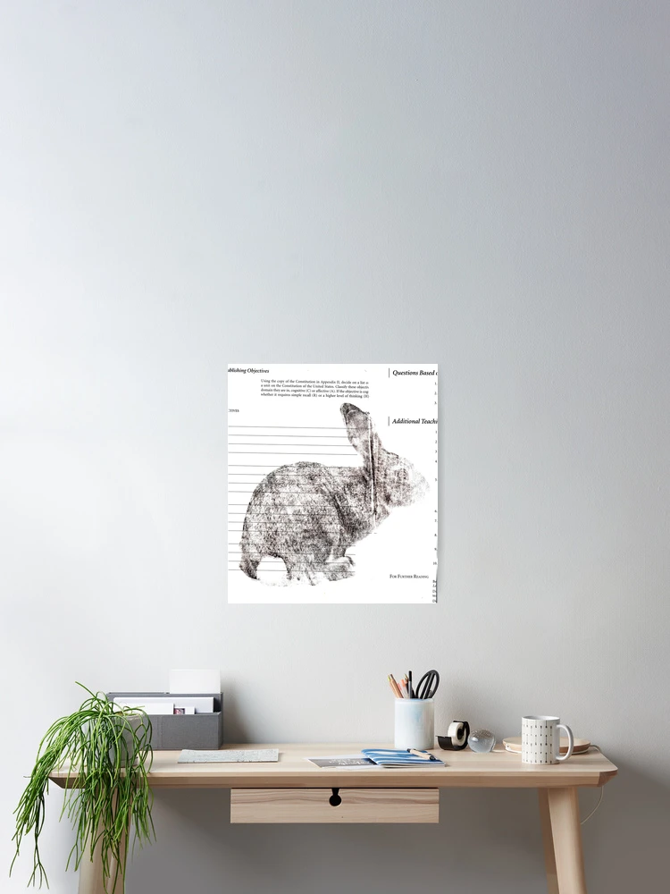 Thumbnail 2 of 3, Poster, Sweet Rabbit designed and sold by missmann.