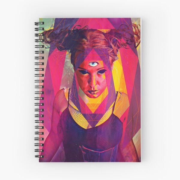 Item preview, Third Eye Redface Mystic Girl designed and sold by Mystikos Art.