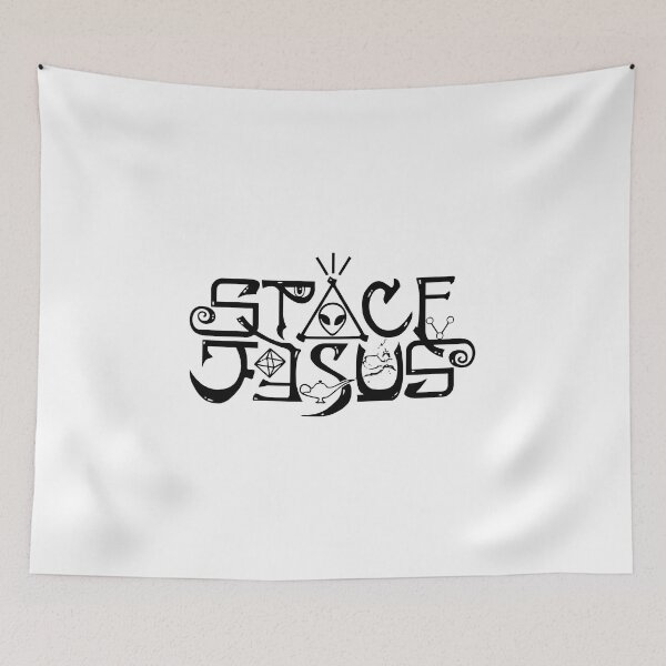 Item preview, Space Jesus Logo designed and sold by shameshame.