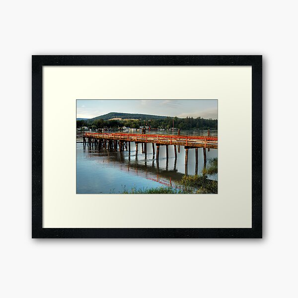 The Deck Framed Art Print