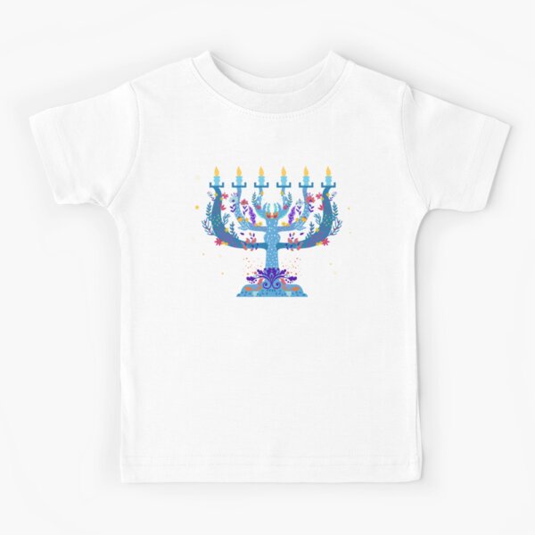 Kodesh Fresh Menorah Yah Hebrew Israelite White T-Shirt, 48% OFF