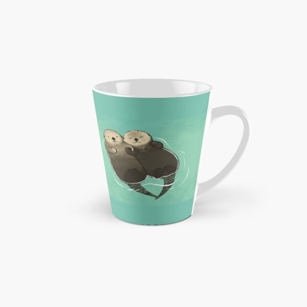 Significant Otters - Otters Holding Hands Tall Mug