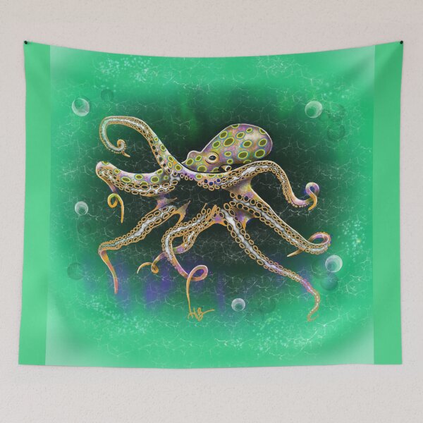 Item preview, Octopus Rising designed and sold by Heidi Bennett.