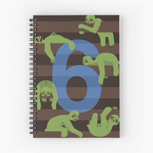 Item preview, Six Slovenly Sloths designed and sold by Damien Mason.
