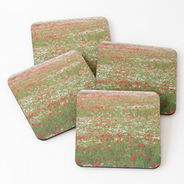 Artikelvorschau, Impression eines Mohnfeldes entworfen und verkauft von LittleBettyMakes.