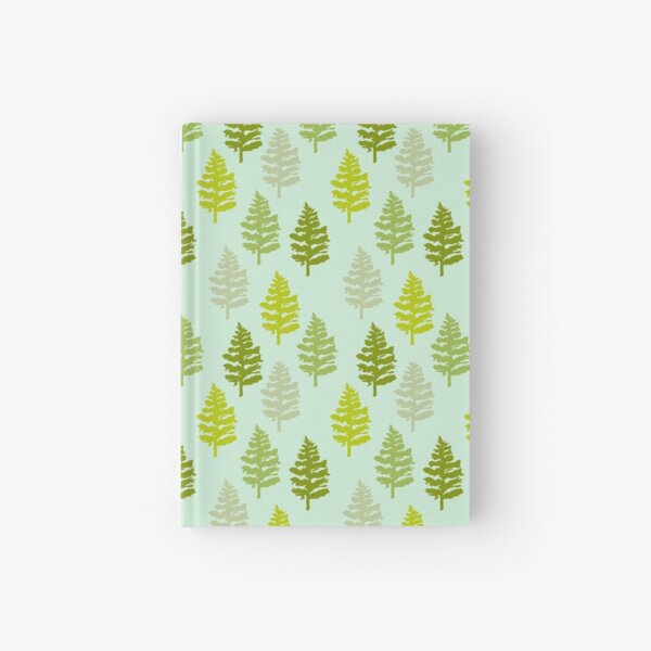 Christmas Trees Hardcover Journal